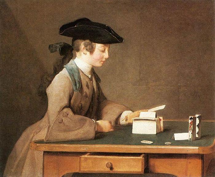 Jean Simeon Chardin The House of Cards